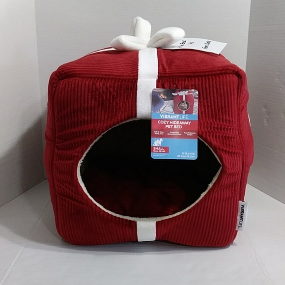 Vibrant Life Small Pets Vibrant Life Cozy Hideaway Pet Bed Small